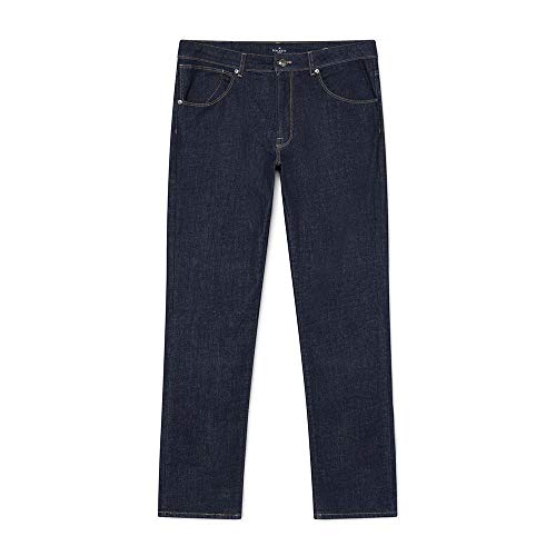 Hackett Herren Straight Jeans Rns Wash Clsc Denim, Blau (DENIM 000), W39 (Herstellergröße:29) von Hackett London