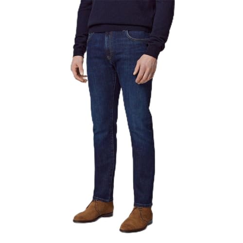 Hackett London Herren Vintage WASH Jeans, Blue (Denim Blue), 33W/34L von Hackett London