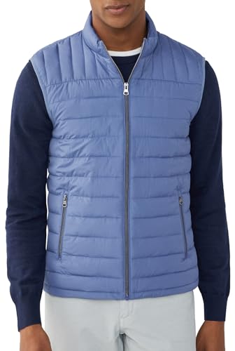 Hackett London Herren Ultra LW Gilet Jacke, Blue (Avio), XL von Hackett London
