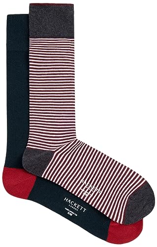 Hackett Hmu30029 Long Socks 2 Units EU 43-46 von Hackett London