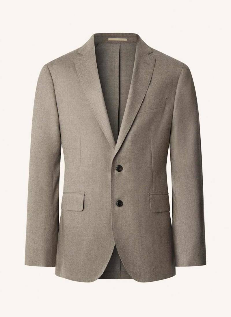 Hackett London Blazer Performance Flannel braun von Hackett London