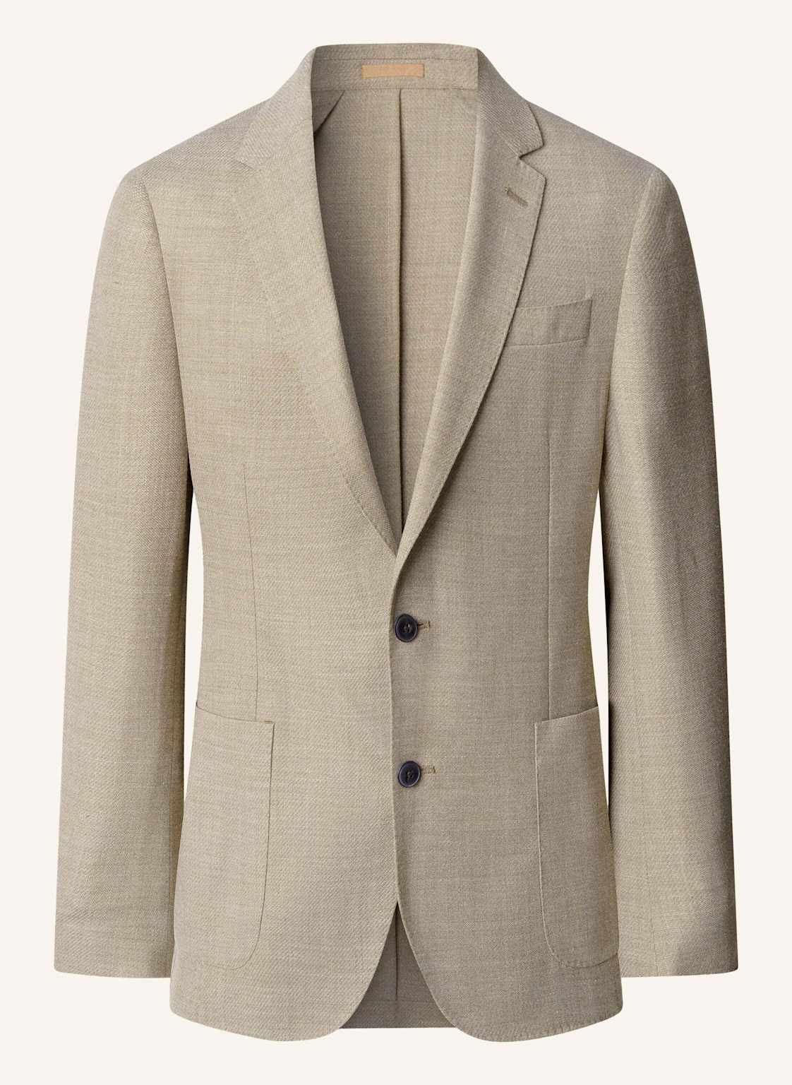 Hackett London Blazer Stretch Wl Lin Twill beige von Hackett London