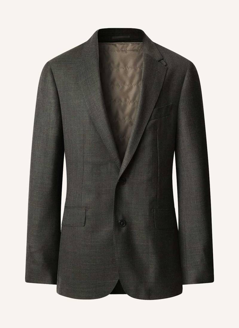 Hackett London Blazer Textured Zip Out gruen von Hackett London