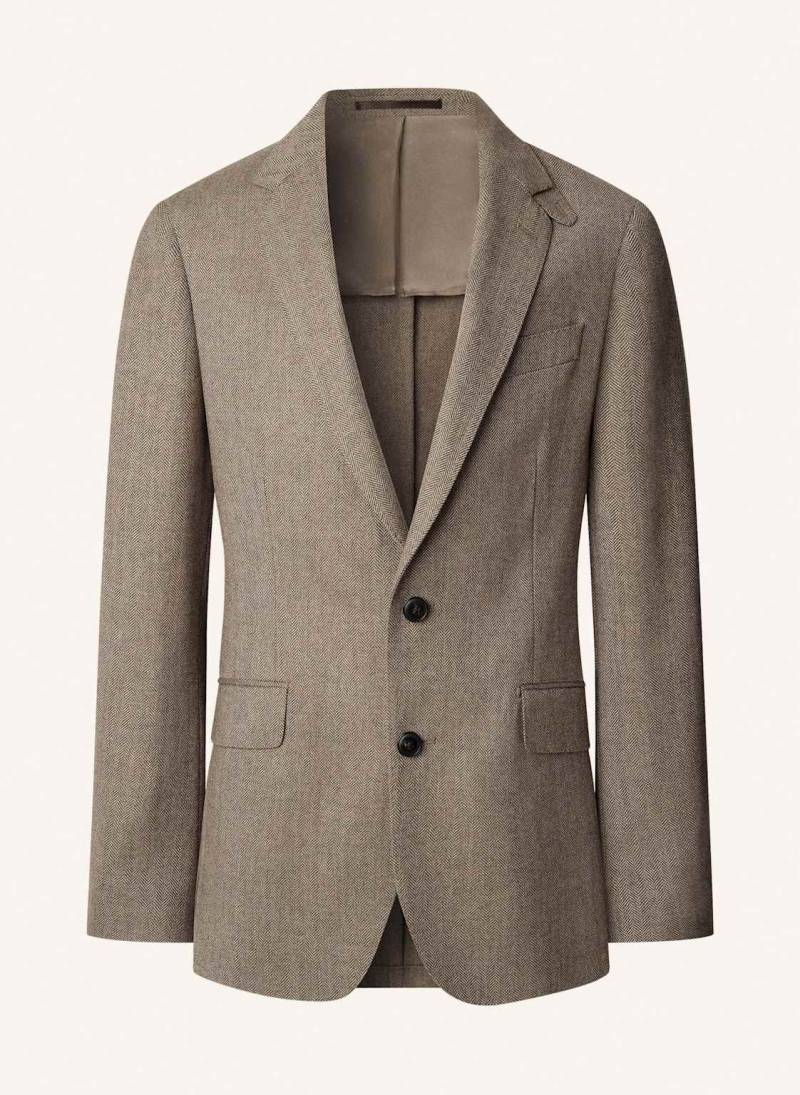 Hackett London Blazer Wool Hbone Jkt beige von Hackett London