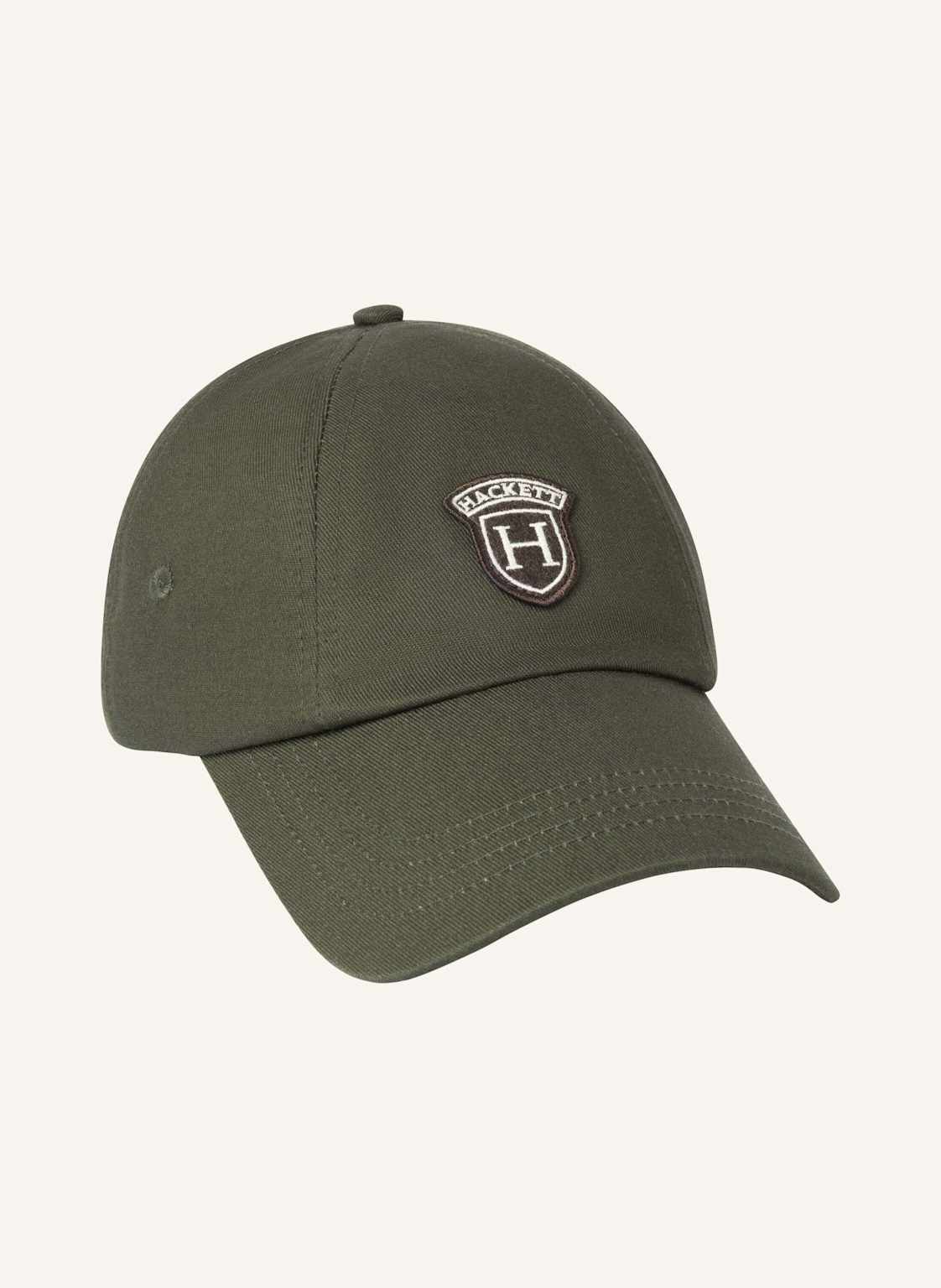 Hackett London Cap Hrtg Peaks Twill Cap gruen von Hackett London