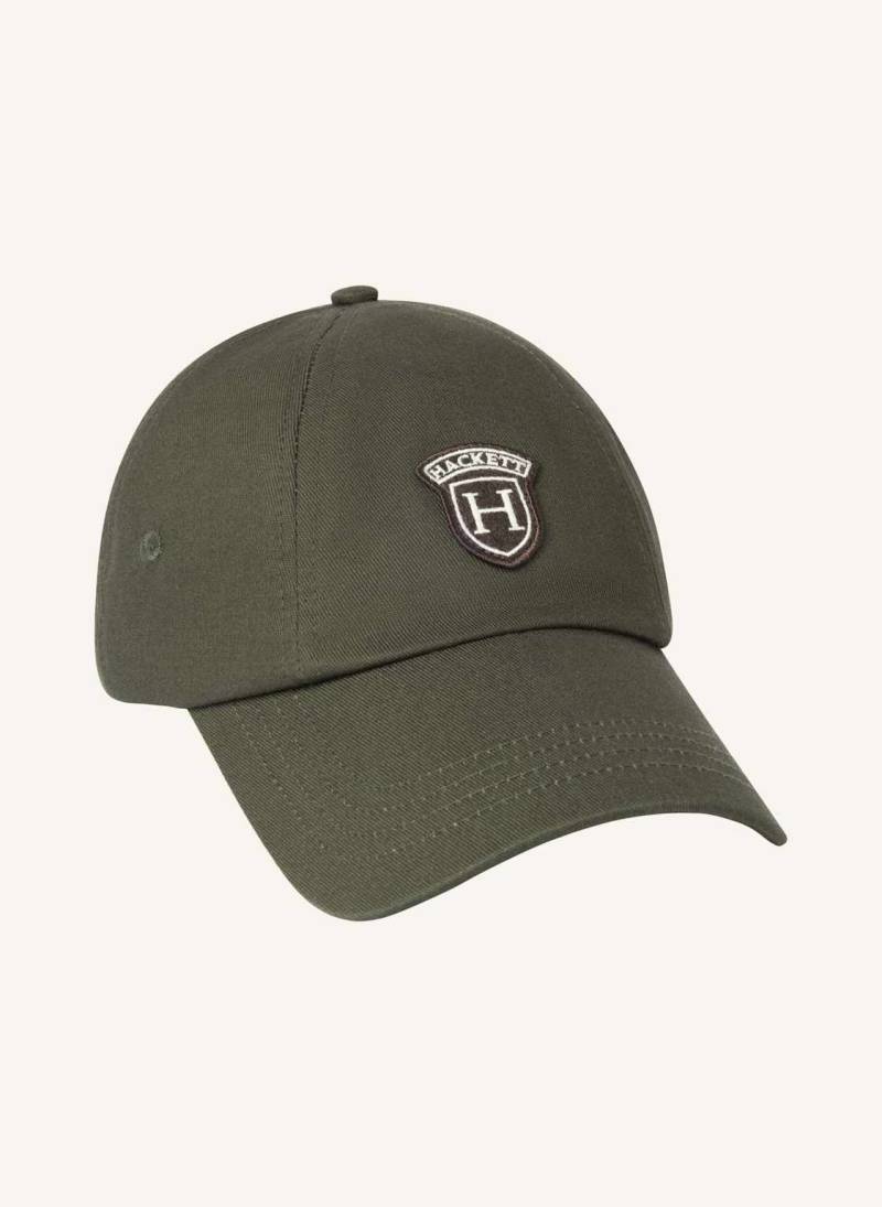 Hackett London Cap Hrtg Peaks Twill Cap gruen von Hackett London