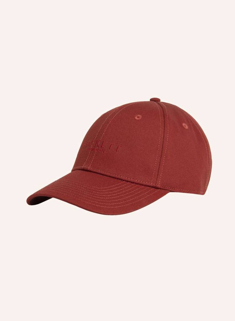 Hackett London Cap Tonal Brnd Cap rot von Hackett London