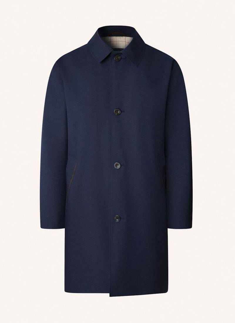 Hackett London Fieldjacket Belgravia Mac blau von Hackett London
