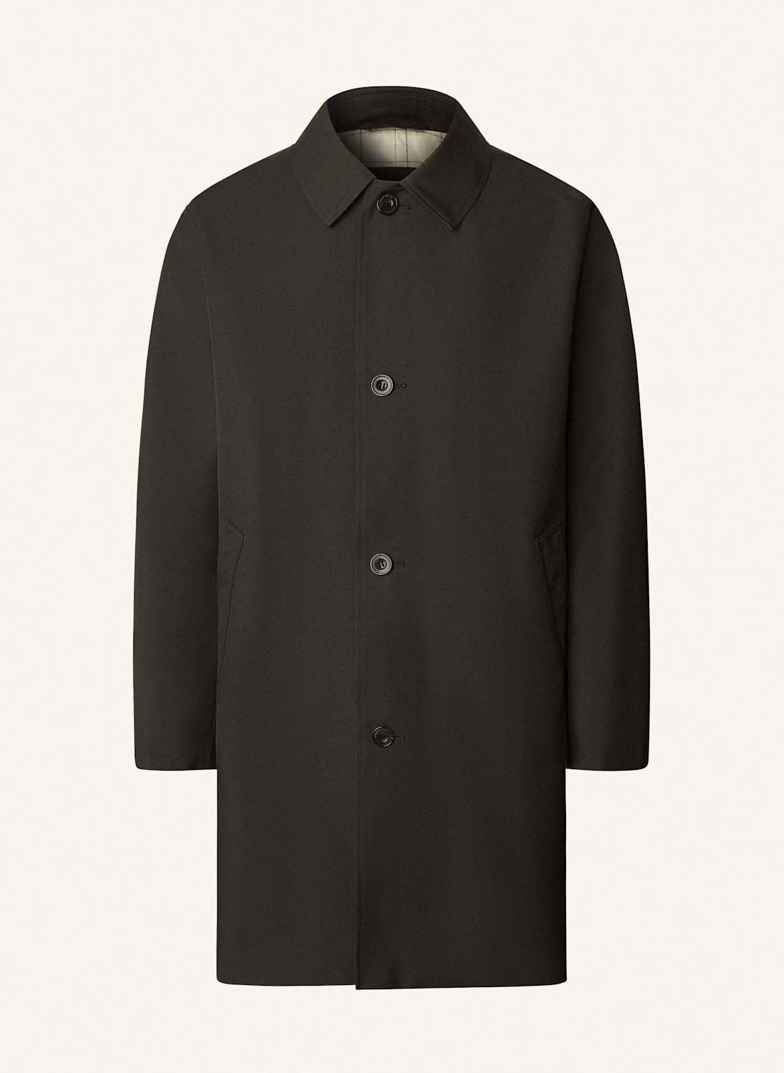 Hackett London Fieldjacket Belgravia Mac gruen von Hackett London