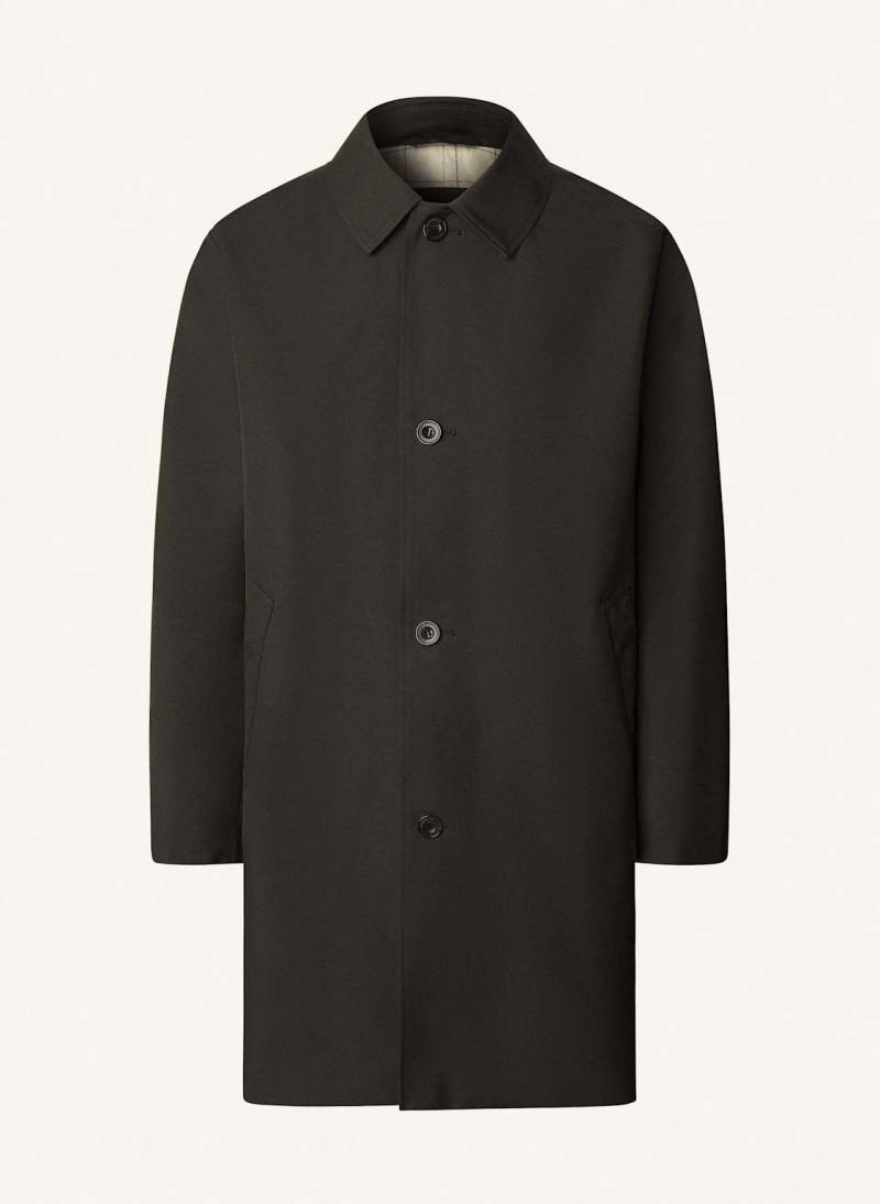 Hackett London Fieldjacket Belgravia Mac gruen von Hackett London