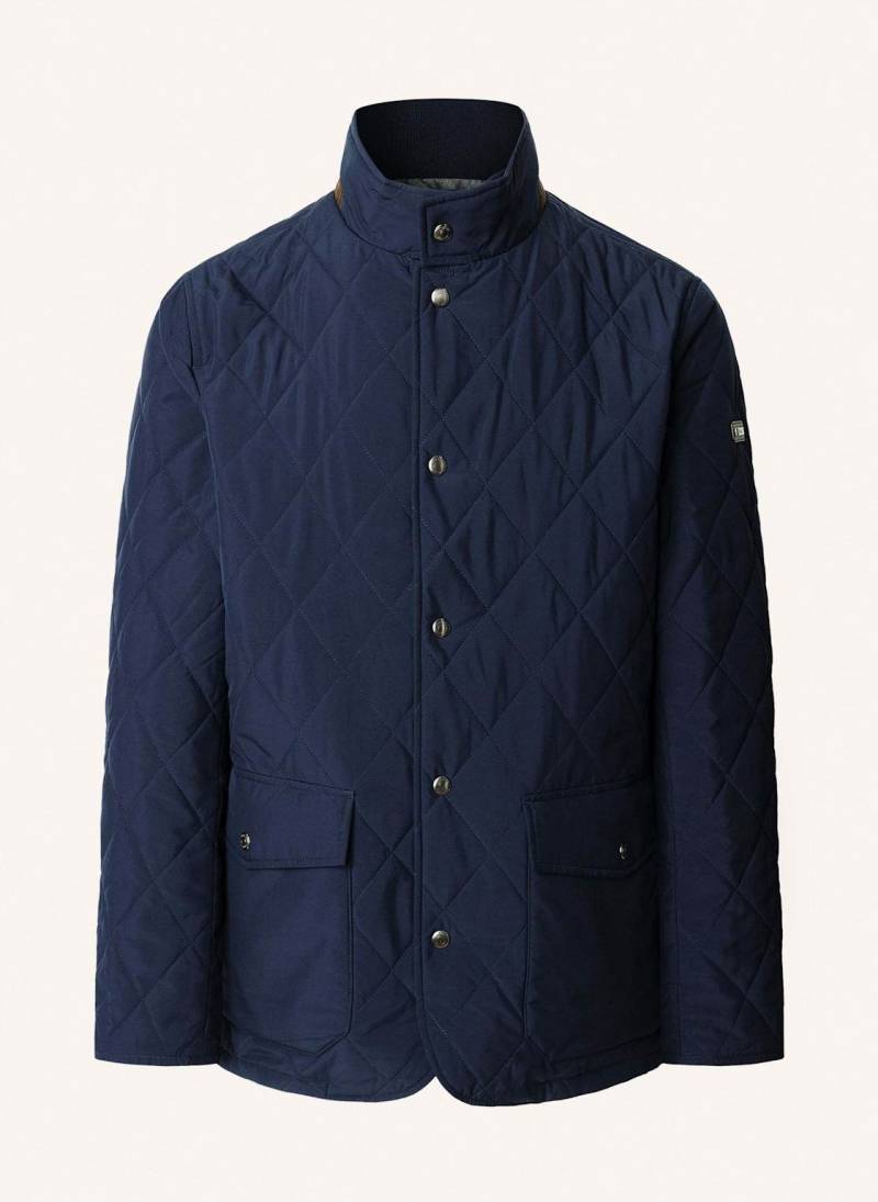 Hackett London Steppjacke Mit Blende blau von Hackett London
