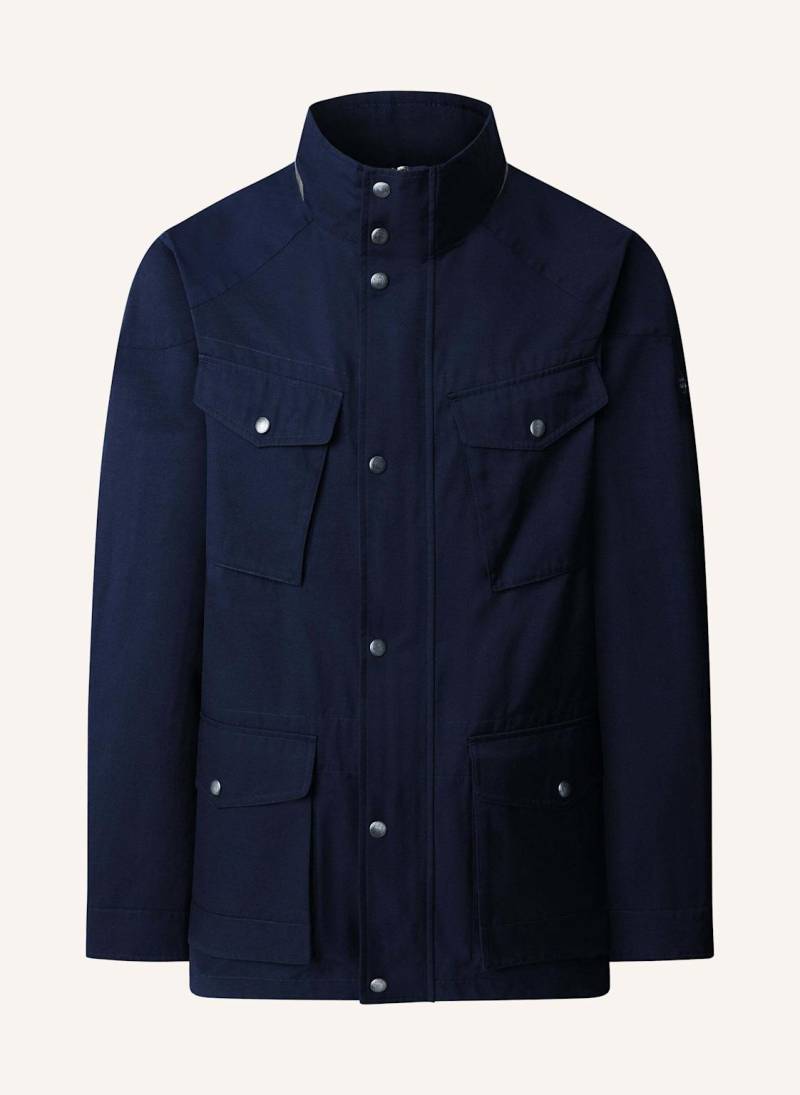 Hackett London Fieldjacket Unlined Velospeed blau von Hackett London
