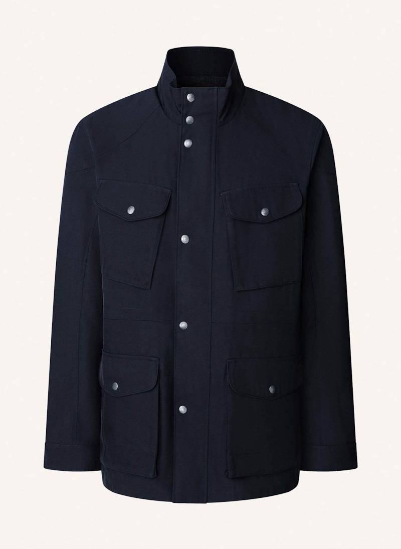 Hackett London Fieldjacket Velospeed blau von Hackett London