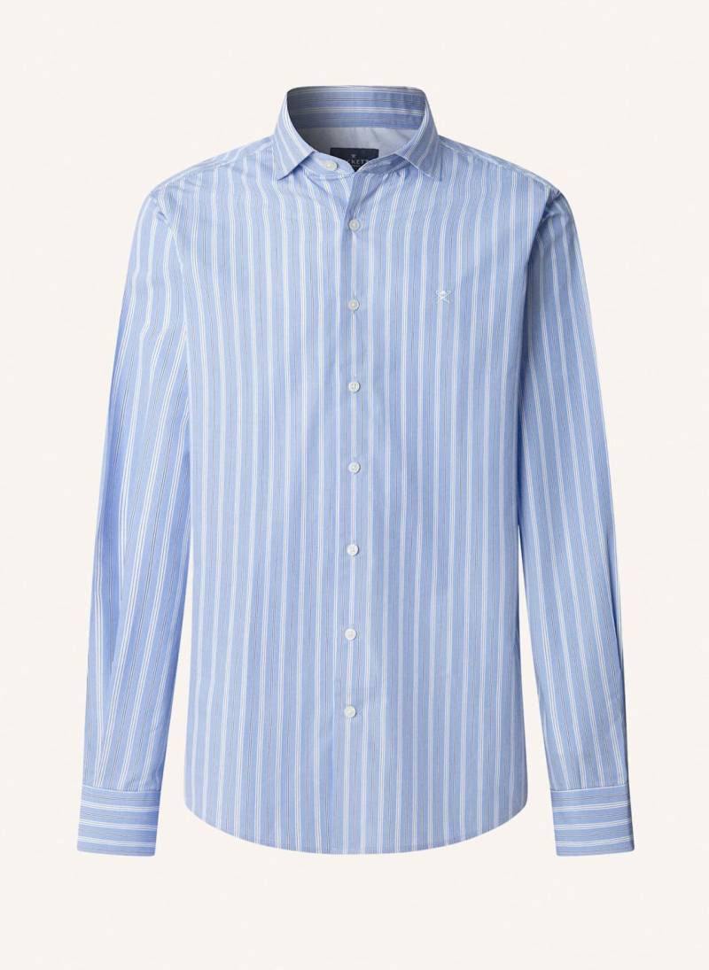 Hackett London Freizeithemd City Multi Stripe blau von Hackett London