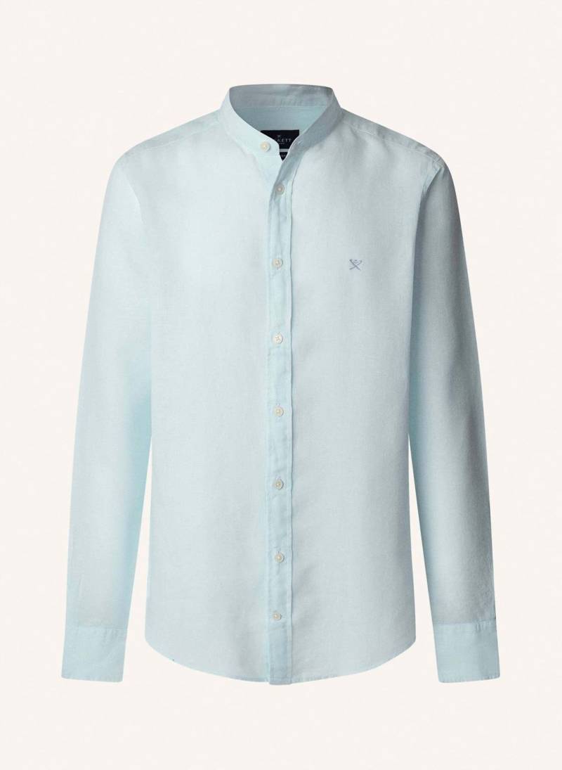 Hackett London Freizeithemd Ess Gmd Linen Porter blau von Hackett London