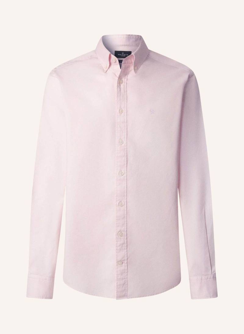 Hackett London Freizeithemd Ess Gmt Dyed Oxford pink von Hackett London