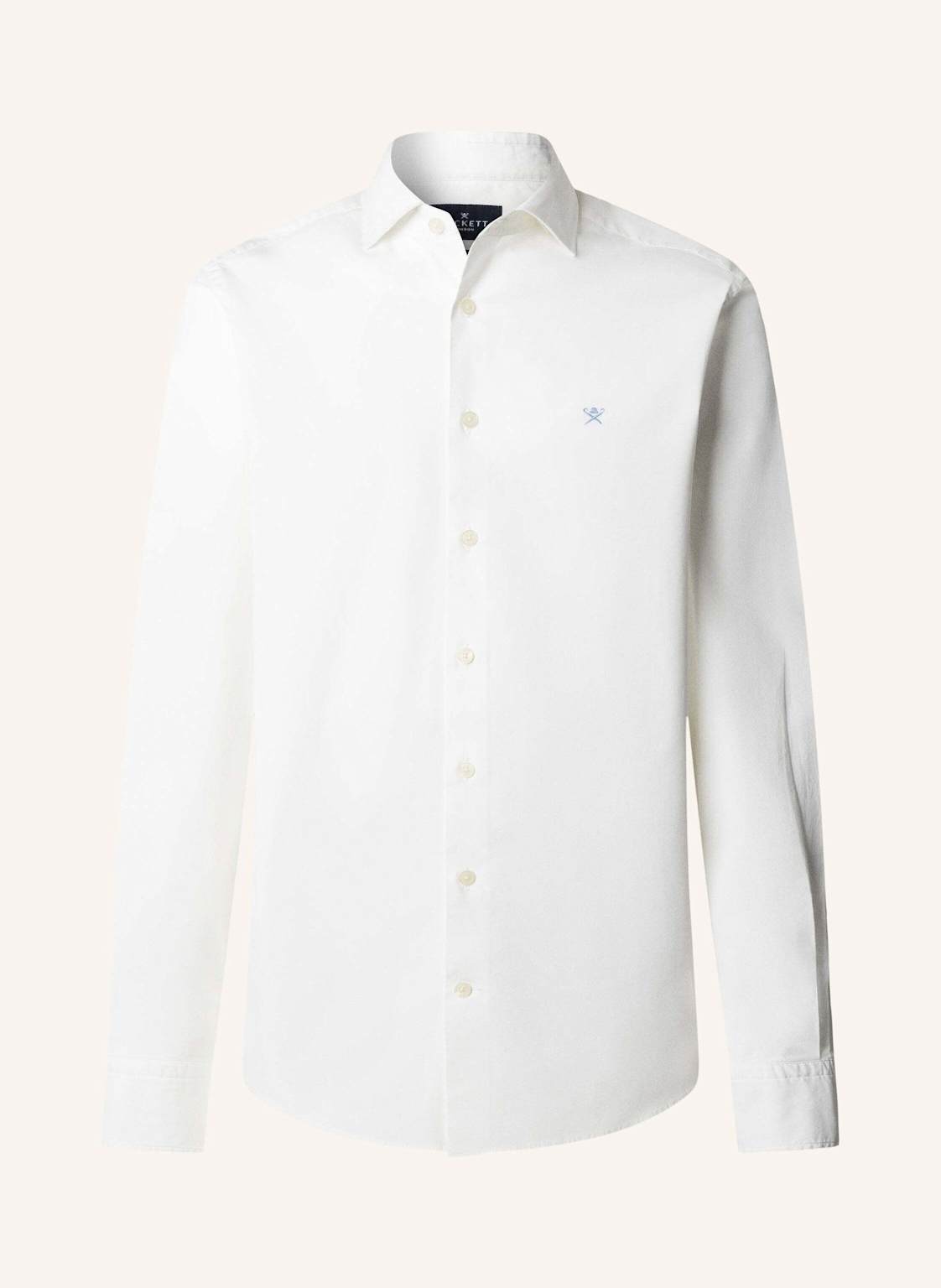 Hackett London Freizeithemd Ess Stretch Pop weiss von Hackett London