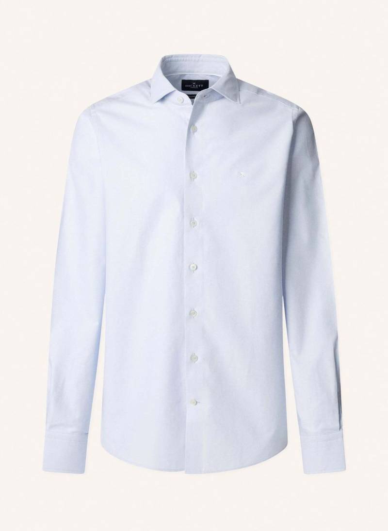 Hackett London Freizeithemd Ess Texture blau von Hackett London