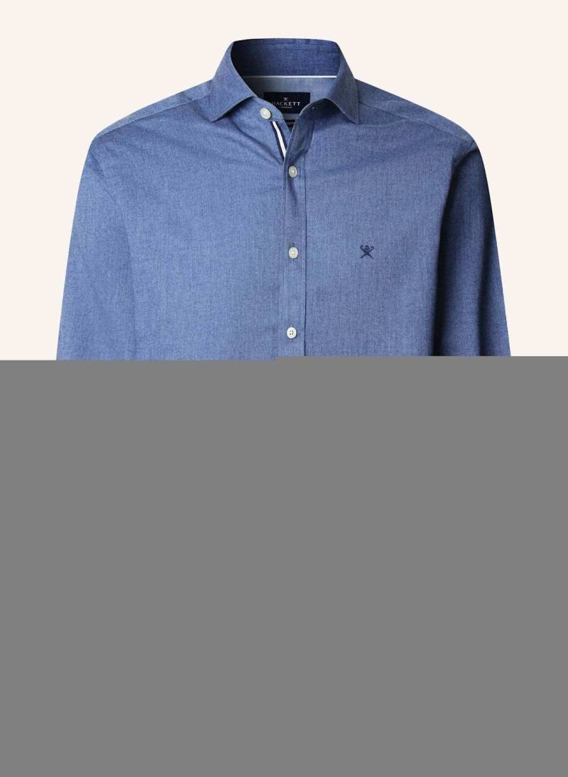 Hackett London Freizeithemd Flannel Tape blau Hackett London Freizeithemd Flannel Tape blau von Hackett London
