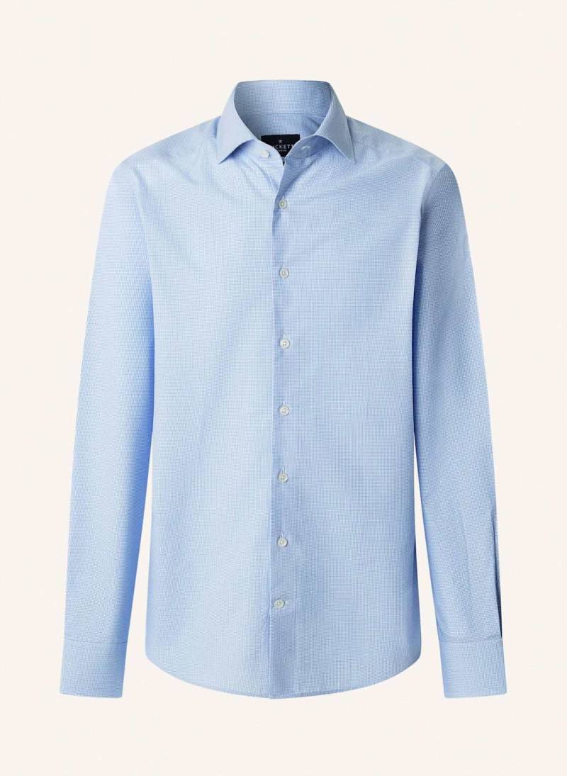 Hackett London Freizeithemd Formal Gingham blau von Hackett London