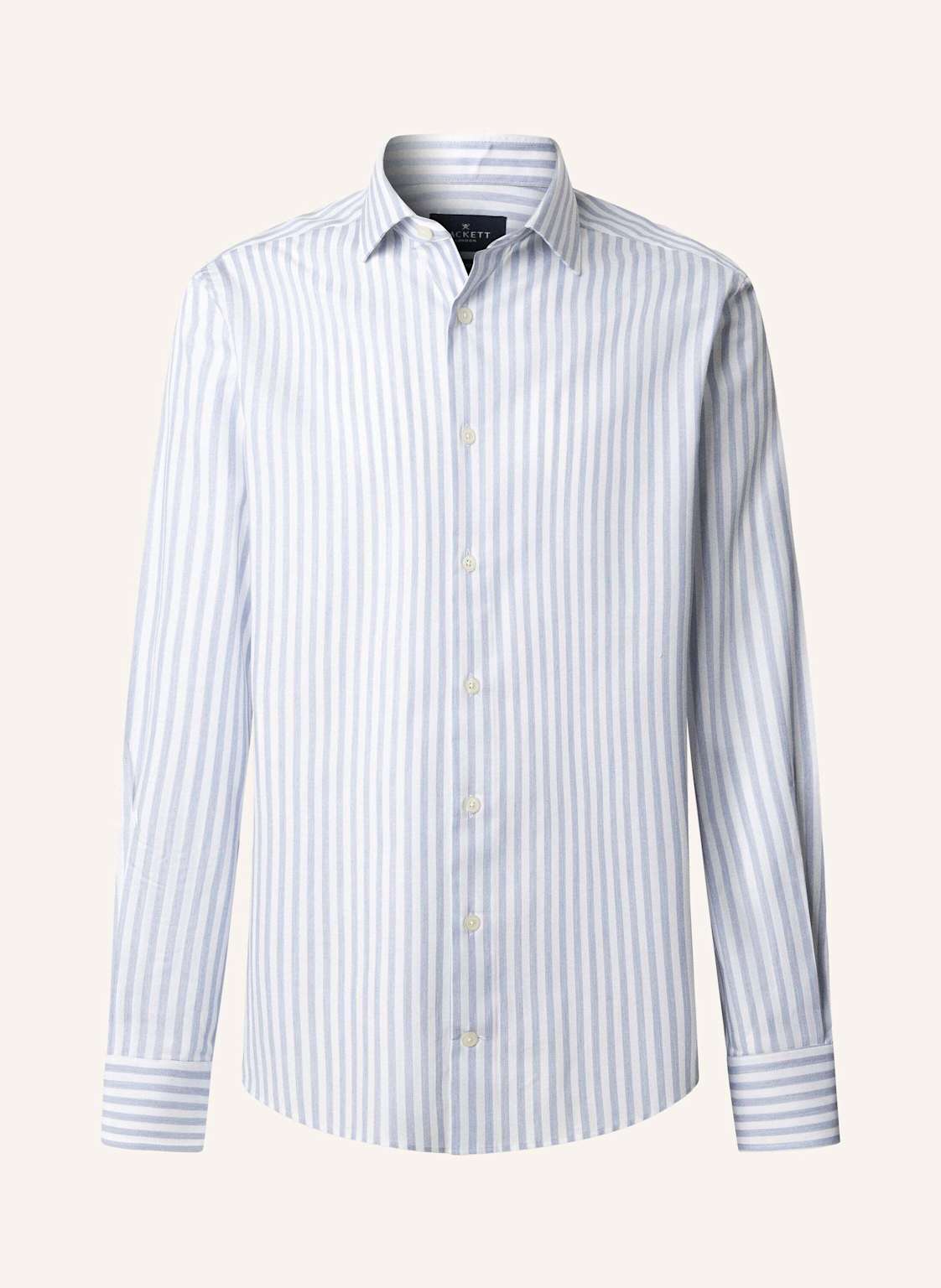 Hackett London Freizeithemd Melange Stripe blau von Hackett London
