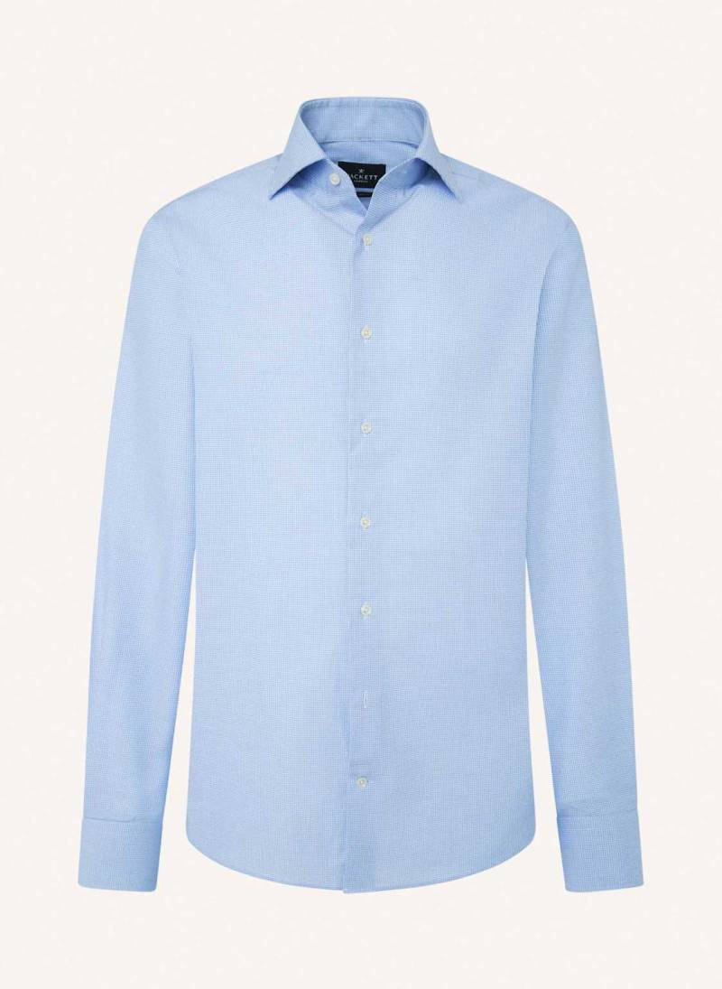 Hackett London Freizeithemd Mini Gingham blau von Hackett London