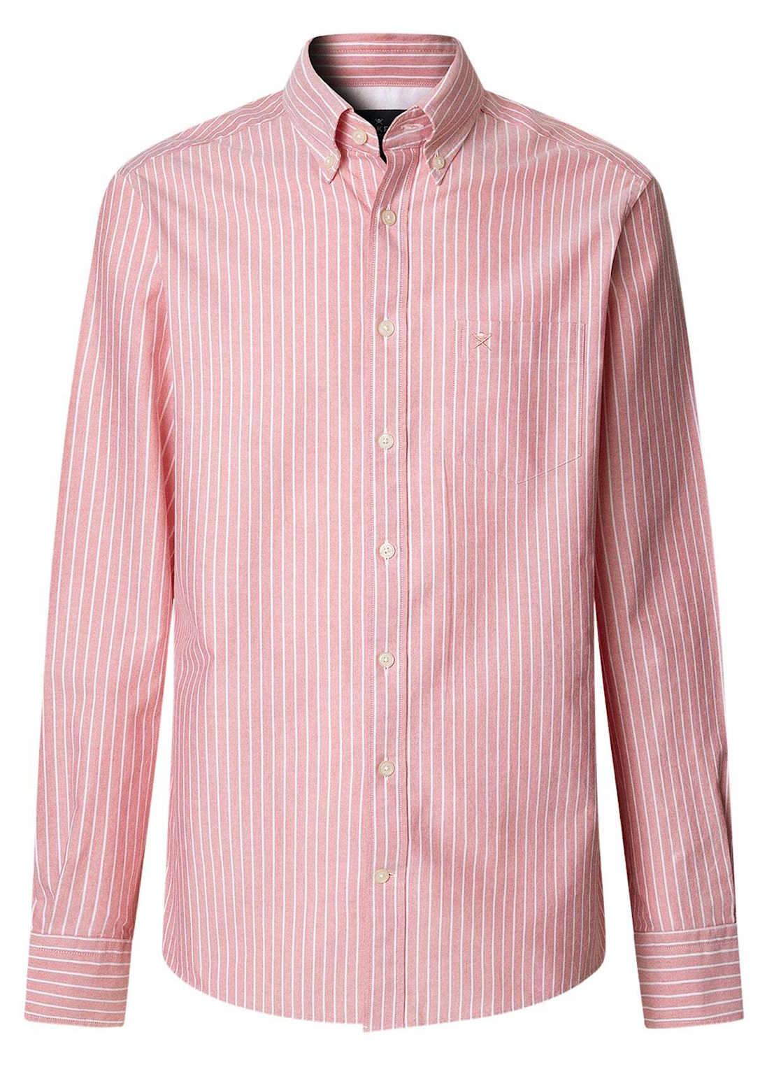 Hackett London Freizeithemd Oxford Stripe rot Hackett London Freizeithemd Oxford Stripe rot von Hackett London