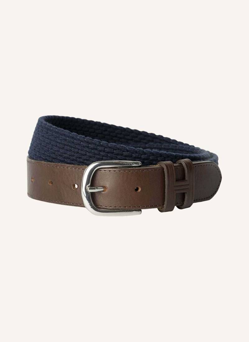 Hackett London Gürtel Parachute Belt blau von Hackett London