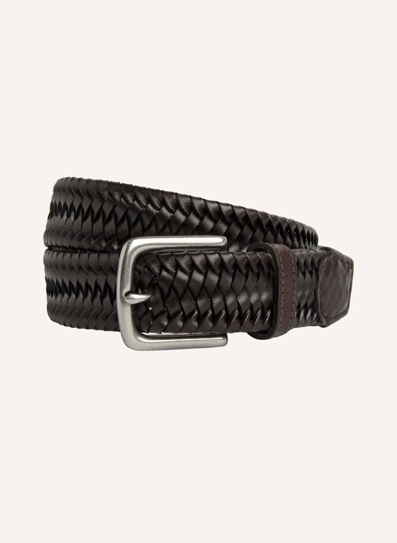 Hackett London Gürtel Tubulr Crd Plait Blt braun von Hackett London