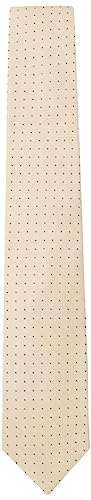 Hackett London Herren 2 Col Micro Dot Krawatte Bindebänder, Beige (Champagner), Einheitsgröße von Hackett London