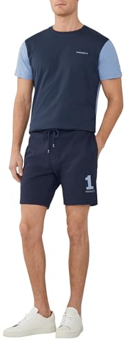 Hackett London Herren Altea Slipon Shorts, Blau (Navy), XL von Hackett London