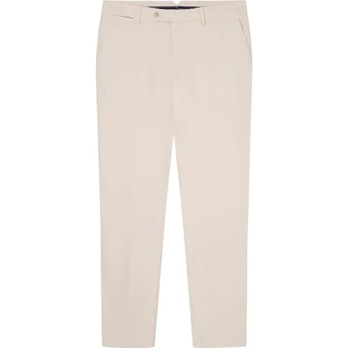 Hackett London Herren C Chino Kensington Hose, White (Canvas White), 34W/34L von Hackett London