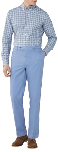 Hackett London Herren C Chino Sanderson Hose, Blue (Avio), 34W/34L von Hackett London