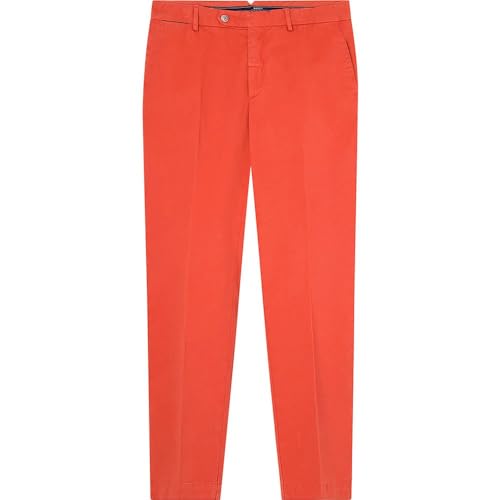 Hackett London Herren C Chino Kensington Hose, Orange (Rust Orange), 34W/34L von Hackett London