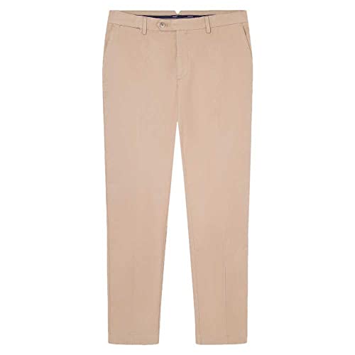 Hackett London Herren C Chino Sanderson Hose, Beige (Oat), 28W/28L von Hackett London