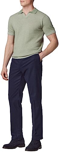 Hackett London Herren C Chino Sanderson Hose, Blau, 36 X von Hackett London