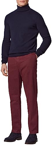 Hackett London Herren C Chino Sanderson Hose, Red (Maroon), 30W/32L von Hackett London