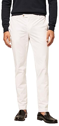 Hackett London Herren CORE Kensington Hose, White, 28W / 32L von Hackett London