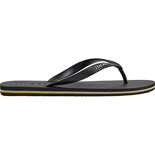 Hackett London Herren Capri Basic Flipflop, Schwarz, 42 EU von Hackett London