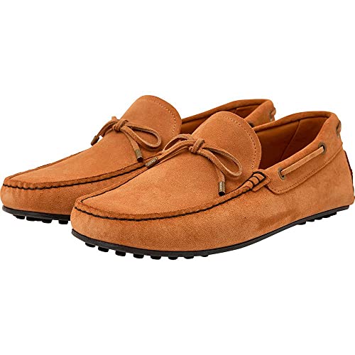 Hackett London Herren Driver Suede II Slipper, Sand, 39.5 EU von Hackett London