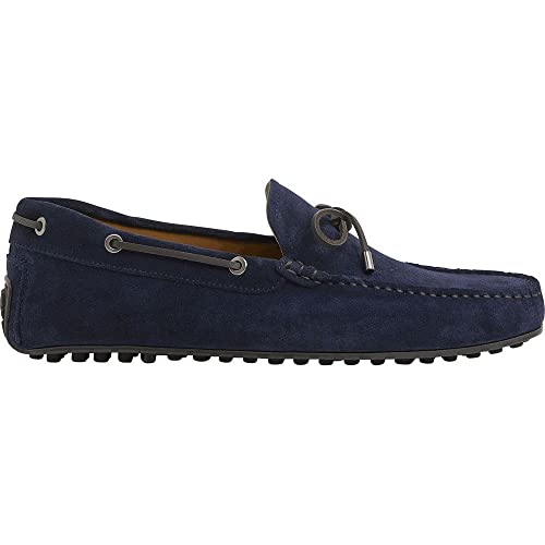 Hackett London Herren Driver Suede Slipper, Old Navy, 45.5 EU von Hackett London