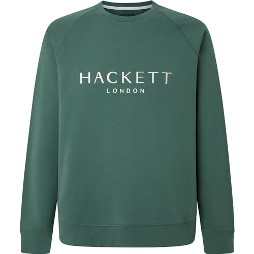 Hackett London Herren H-Runner Phil Sweatshirt, Grün (Grün), S von Hackett London
