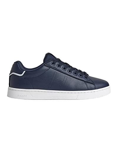 Hackett London Herren Harper Sommer Sneaker, Navy, 39.5 EU von Hackett London