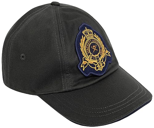 Hackett London Herren Heritage Crest Cap Verschluss, Green (Green), One Size von Hackett London