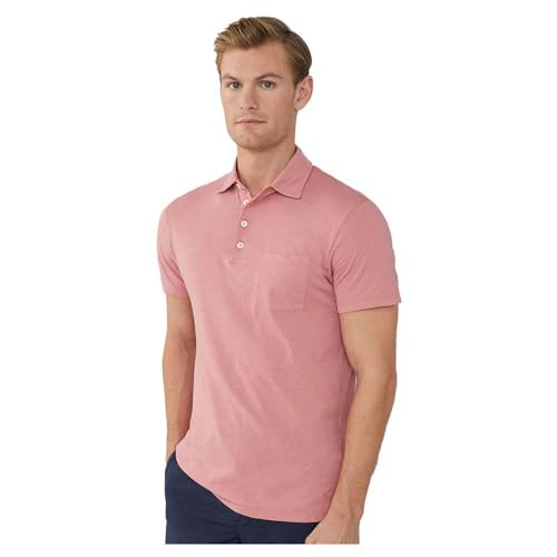 Hackett London Herren Hs Logo Hoody Fz Polo, Pink (Ash Rose Pink), XXL von Hackett London