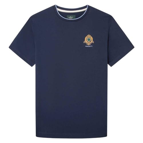 Hackett London Herren Hs Multi Polo T-Shirt, Blau (Navy), XXL von Hackett London