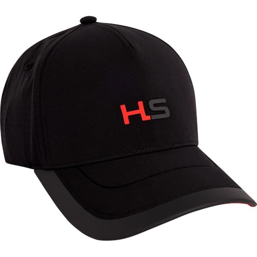 Hackett London Herren Hsport GLF Tech Cap Verschluss, Schwarz, Einheitsgröße von Hackett London