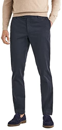 Hackett London Herren Kensington Slim Chino Pants, Blue (Navy), 37W/34L von Hackett London