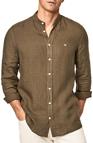 Hackett Garment Dyed P Long Sleeve Shirt XL von Hackett London