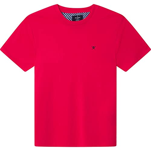 Hackett London Herren Logo T-Shirt, Barberry, L von Hackett London